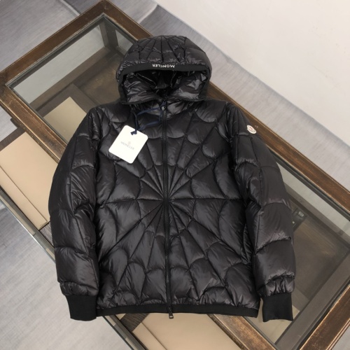 Moncler Down Feather Coat Long Sleeved For Men #1267817 $155.00 USD, Wholesale Replica Moncler Down Feather Coat