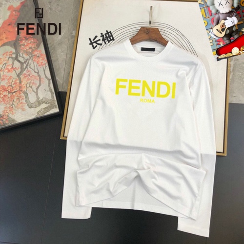 Fendi T-Shirts Long Sleeved For Unisex #1267823 $34.00 USD, Wholesale Replica Fendi T-Shirts