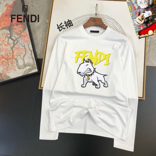 Fendi T-Shirts Long Sleeved For Unisex #1267842 $34.00 USD, Wholesale Replica Fendi T-Shirts