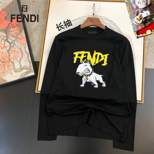 Fendi T-Shirts Long Sleeved For Unisex #1267843 $34.00 USD, Wholesale Replica Fendi T-Shirts