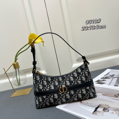 Christian Dior AAA Quality Shoulder Bags For Women #1267858 $92.00 USD, Wholesale Replica Christian Dior AAA Quality Shoulder Bags