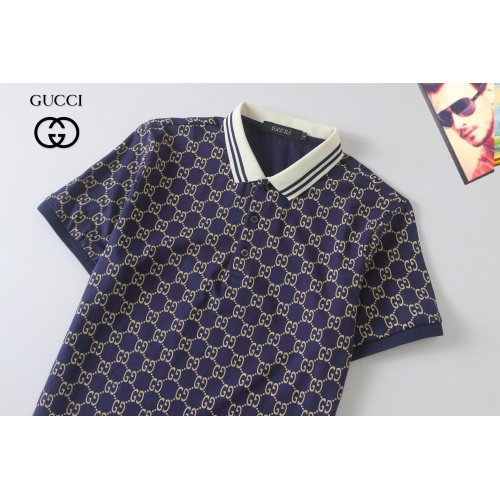 Replica Gucci T-Shirts Short Sleeved For Men #1267893 $29.00 USD for Wholesale