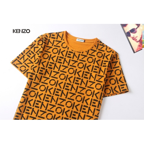 Replica Kenzo T-Shirts Short Sleeved For Men #1267899 $29.00 USD for Wholesale