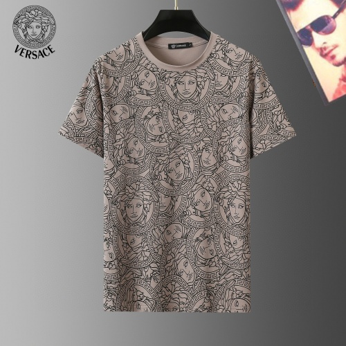 Versace T-Shirts Short Sleeved For Men #1267907 $29.00 USD, Wholesale Replica Versace T-Shirts