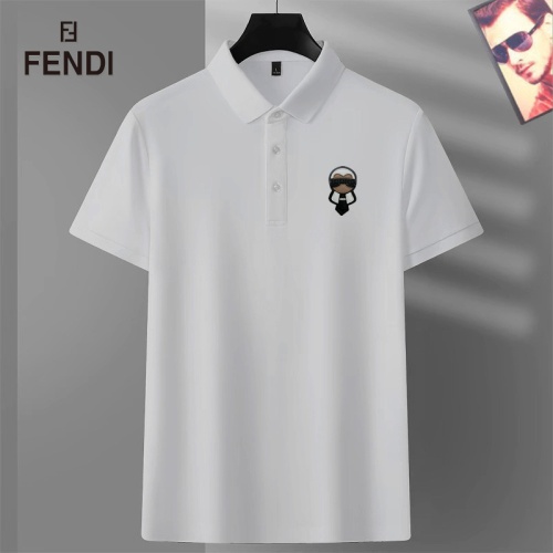 Fendi T-Shirts Short Sleeved For Men #1267914 $29.00 USD, Wholesale Replica Fendi T-Shirts