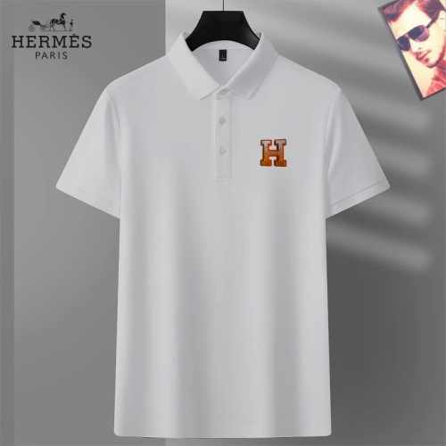 Hermes T-Shirts Short Sleeved For Men #1267916 $29.00 USD, Wholesale Replica Hermes T-Shirts