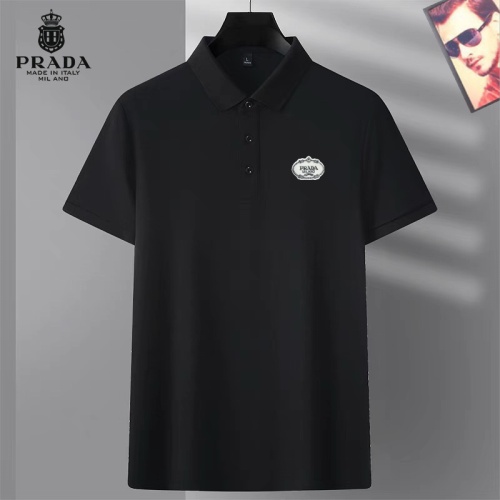 Prada T-Shirts Short Sleeved For Men #1267921 $29.00 USD, Wholesale Replica Prada T-Shirts