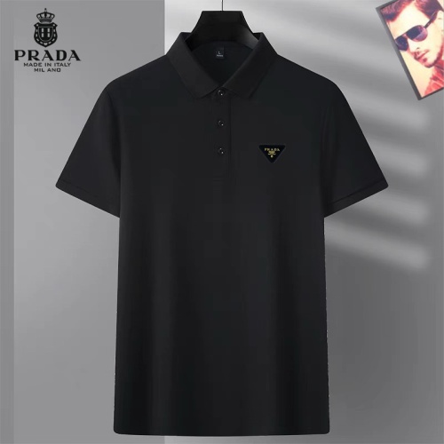 Prada T-Shirts Short Sleeved For Men #1267931 $29.00 USD, Wholesale Replica Prada T-Shirts