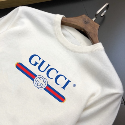 Replica Gucci Sweaters Long Sleeved For Men #1267948 $42.00 USD for Wholesale