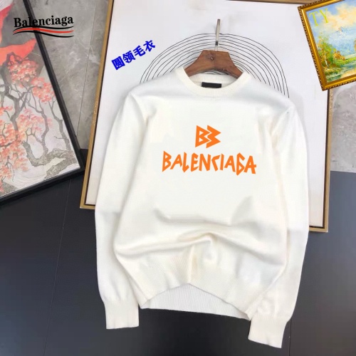 Balenciaga Sweaters Long Sleeved For Men #1267954 $42.00 USD, Wholesale Replica Balenciaga Sweaters