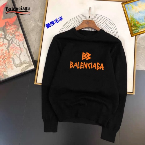 Balenciaga Sweaters Long Sleeved For Men #1267955 $42.00 USD, Wholesale Replica Balenciaga Sweaters