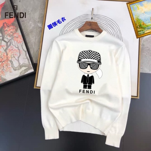 Fendi Sweaters Long Sleeved For Men #1267964 $42.00 USD, Wholesale Replica Fendi Sweaters