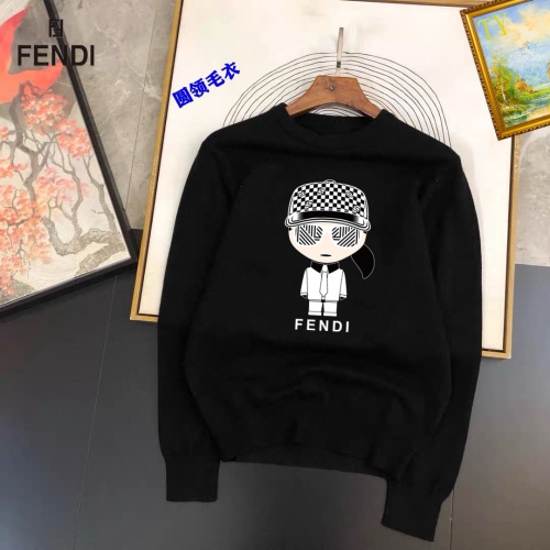 Fendi Sweaters Long Sleeved For Men #1267965 $42.00 USD, Wholesale Replica Fendi Sweaters