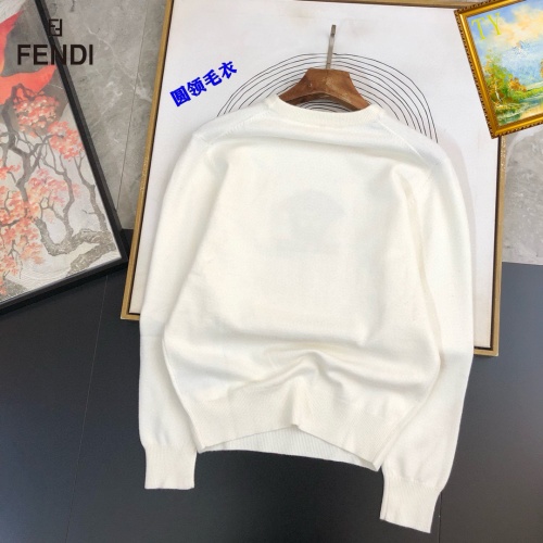 Replica Fendi Sweaters Long Sleeved For Men #1267968 $42.00 USD for Wholesale