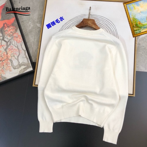 Replica Balenciaga Sweaters Long Sleeved For Men #1267977 $42.00 USD for Wholesale