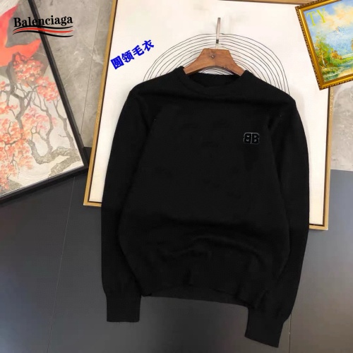 Balenciaga Sweaters Long Sleeved For Men #1267978 $42.00 USD, Wholesale Replica Balenciaga Sweaters