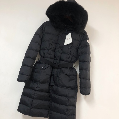 Moncler Down Feather Coat Long Sleeved For Women #1267980 $235.00 USD, Wholesale Replica Moncler Down Feather Coat