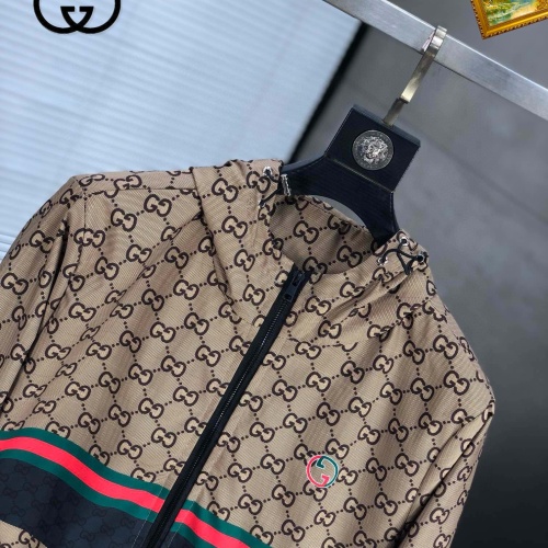 Replica Gucci Jackets Long Sleeved For Men #1268026 $60.00 USD for Wholesale