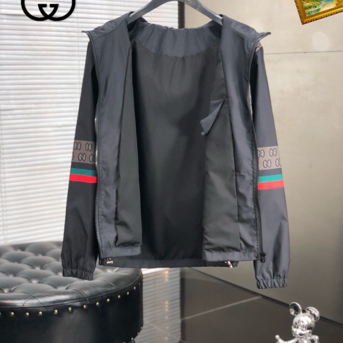 Replica Gucci Jackets Long Sleeved For Men #1268029 $60.00 USD for Wholesale