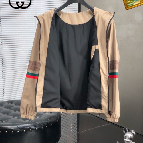 Replica Gucci Jackets Long Sleeved For Men #1268031 $60.00 USD for Wholesale