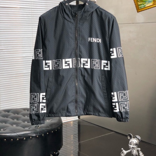 Fendi Jackets Long Sleeved For Men #1268036 $60.00 USD, Wholesale Replica Fendi Jackets