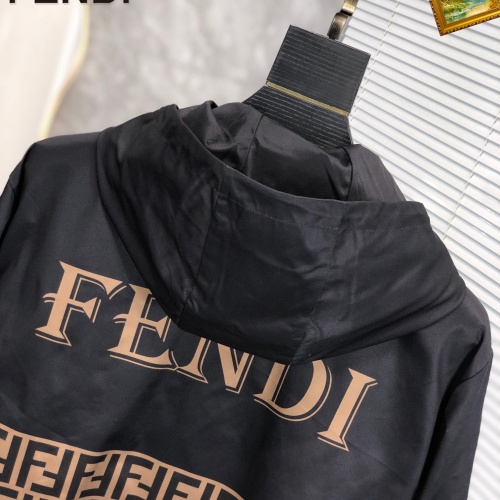 Replica Fendi Jackets Long Sleeved For Men #1268039 $60.00 USD for Wholesale