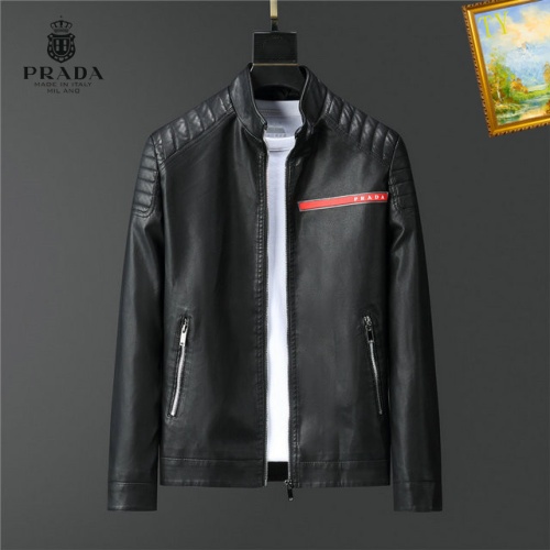 Prada Jackets Long Sleeved For Men #1268041 $60.00 USD, Wholesale Replica Prada Jackets