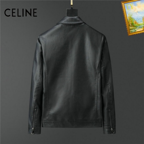 Replica Celine Jackets Long Sleeved For Men #1268045 $60.00 USD for Wholesale