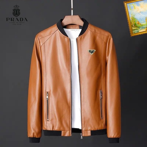 Prada Jackets Long Sleeved For Men #1268047 $60.00 USD, Wholesale Replica Prada Jackets