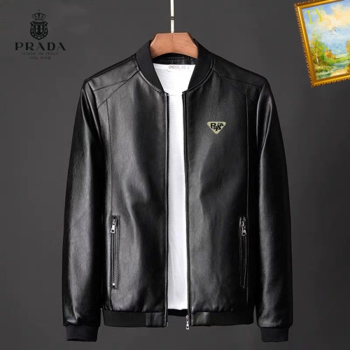 Prada Jackets Long Sleeved For Men #1268049 $60.00 USD, Wholesale Replica Prada Jackets