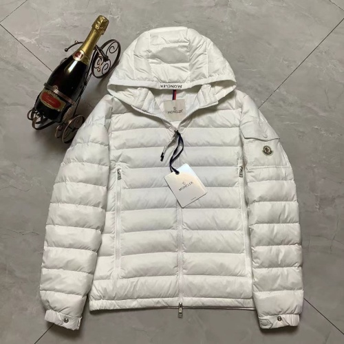 Moncler Down Feather Coat Long Sleeved For Men #1268054 $155.00 USD, Wholesale Replica Moncler Down Feather Coat