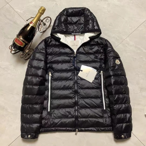 Moncler Down Feather Coat Long Sleeved For Men #1268056 $155.00 USD, Wholesale Replica Moncler Down Feather Coat