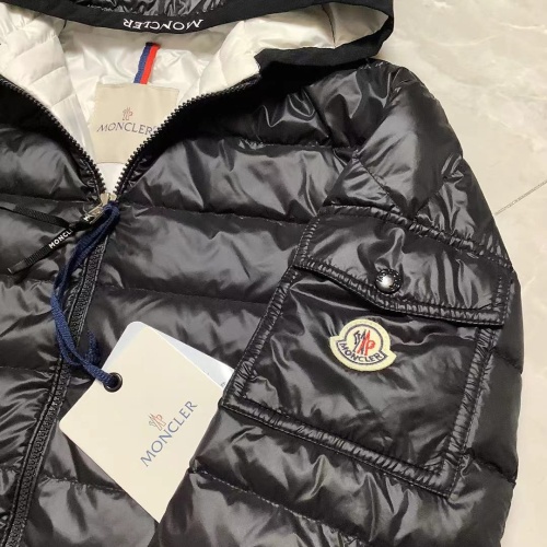 Replica Moncler Down Feather Coat Long Sleeved For Men #1268056 $155.00 USD for Wholesale