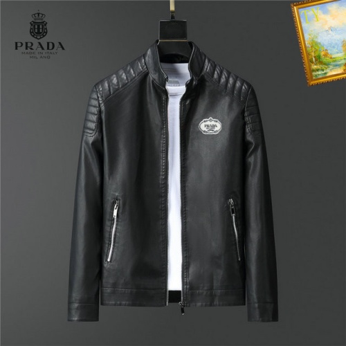 Prada Jackets Long Sleeved For Men #1268059 $60.00 USD, Wholesale Replica Prada Jackets