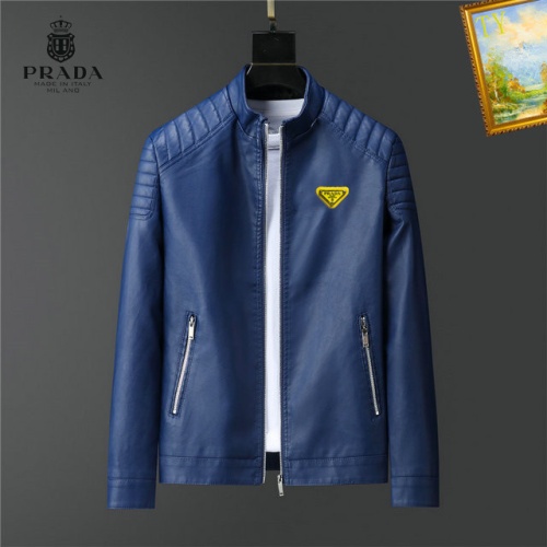 Prada Jackets Long Sleeved For Men #1268076 $60.00 USD, Wholesale Replica Prada Jackets