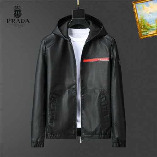 Prada Jackets Long Sleeved For Men #1268082 $60.00 USD, Wholesale Replica Prada Jackets