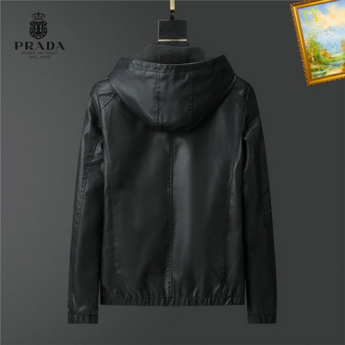 Replica Prada Jackets Long Sleeved For Men #1268082 $60.00 USD for Wholesale