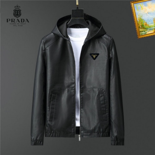 Prada Jackets Long Sleeved For Men #1268084 $60.00 USD, Wholesale Replica Prada Jackets