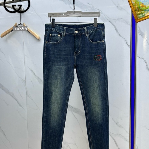 Replica Gucci Jeans For Men #1268112 $48.00 USD for Wholesale