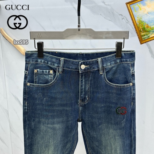 Replica Gucci Jeans For Men #1268112 $48.00 USD for Wholesale