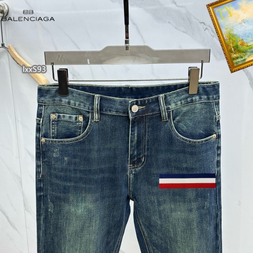 Replica Balenciaga Jeans For Men #1268114 $48.00 USD for Wholesale