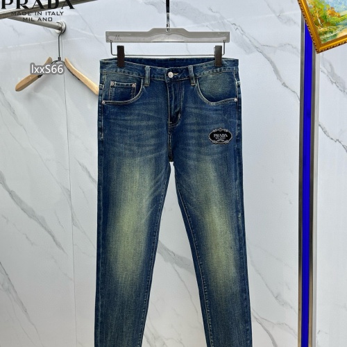 Replica Prada Jeans For Men #1268116 $48.00 USD for Wholesale