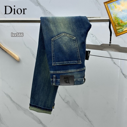 Replica Christian Dior Jeans For Men #1268118 $48.00 USD for Wholesale