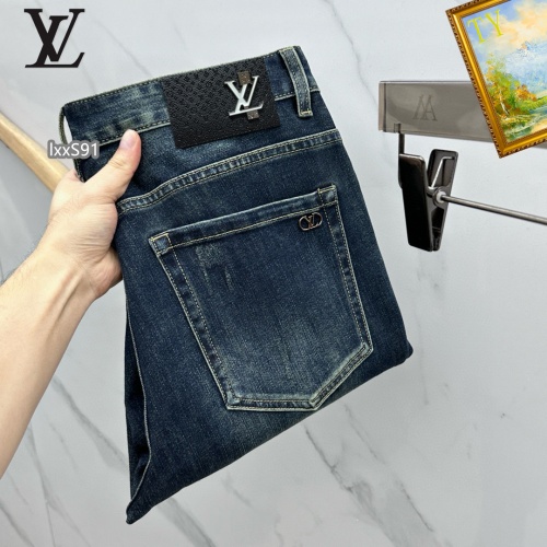 Louis Vuitton LV Jeans For Men #1268120 $48.00 USD, Wholesale Replica Louis Vuitton LV Jeans