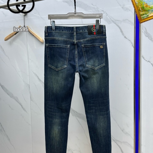 Replica Gucci Jeans For Men #1268122 $48.00 USD for Wholesale