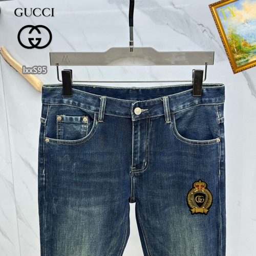 Replica Gucci Jeans For Men #1268122 $48.00 USD for Wholesale