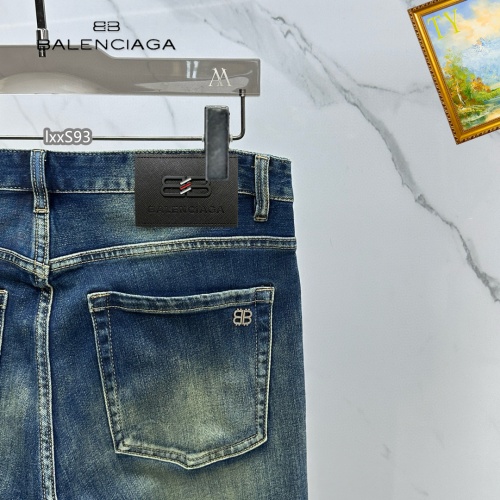 Replica Balenciaga Jeans For Men #1268123 $48.00 USD for Wholesale