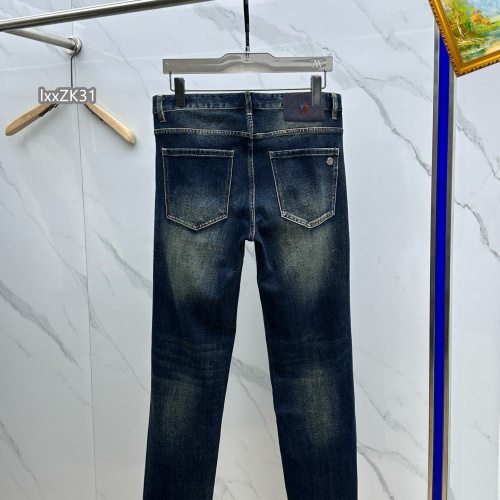 Replica Moncler Jeans For Men #1268124 $48.00 USD for Wholesale