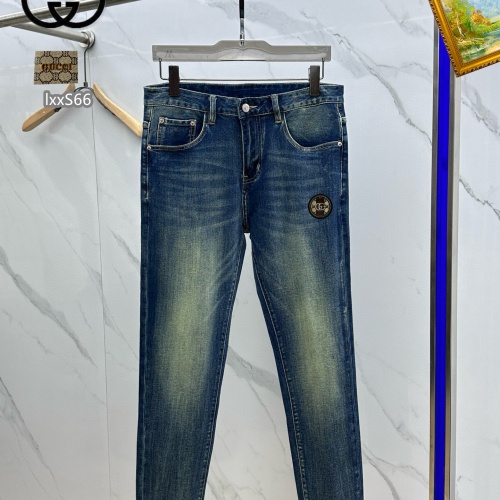 Replica Gucci Jeans For Men #1268131 $48.00 USD for Wholesale