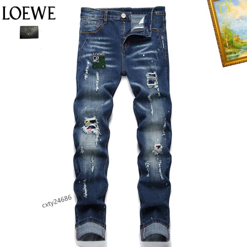 LOEWE Jeans For Men #1268139 $48.00 USD, Wholesale Replica LOEWE Jeans